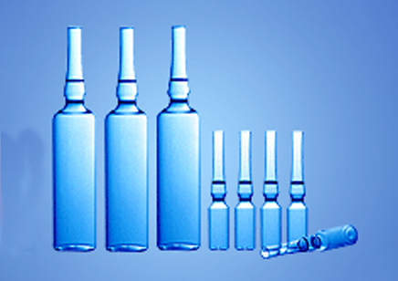 Neutral borosilicate glass ampoule bottle